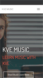 Mobile Screenshot of kvemusic.com